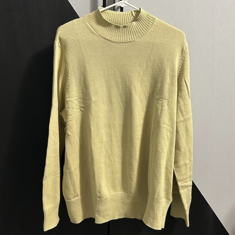 NWT Old Navy Light Green‎ Mock Neck Sweater Women's Size 2X